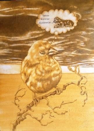 Painting by Jackie Welsch
